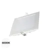 Panneau LED 225x225, 18W, carré encastrable