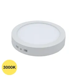 Panneau LED rond non encastrable