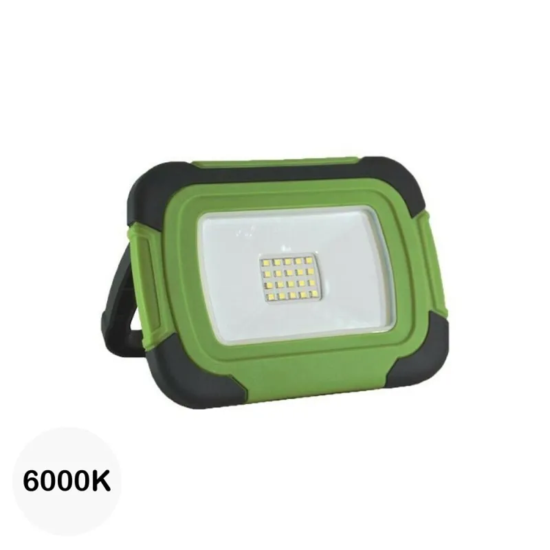 Projecteur LED 10W  à batterie rechargeable