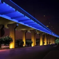 Rampe LED RGB + blanc variable RF DMX 72W