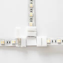 Connecteur RGB + blanc variable en T