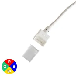 Connecteur ruban mono nu IP68 vers 5 fils