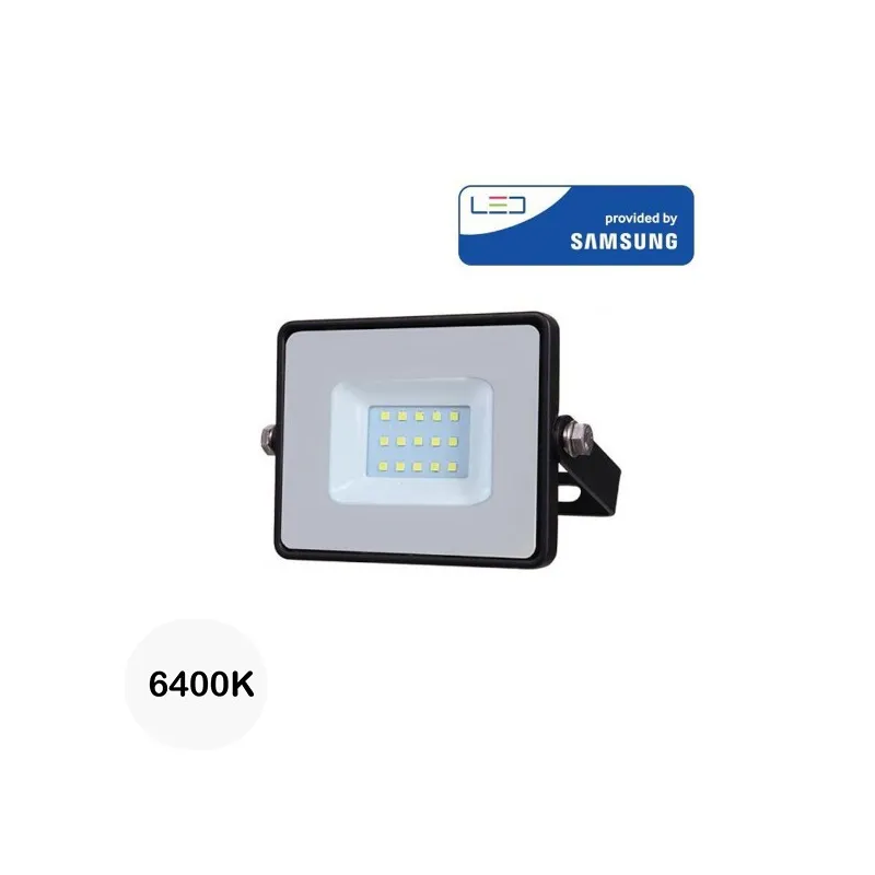 Projecteur LED plat LED blanc 10W Projecteur LED plat LED blanc 10W