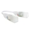 Connecteur d'angle cablé néon flexible LED 10mm