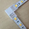 Connecteur blanc variable en L IP20 5A