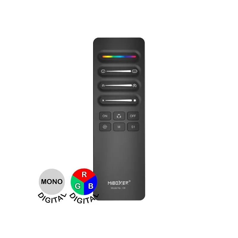 Télécommande RGB DIGITAL 12/24V 