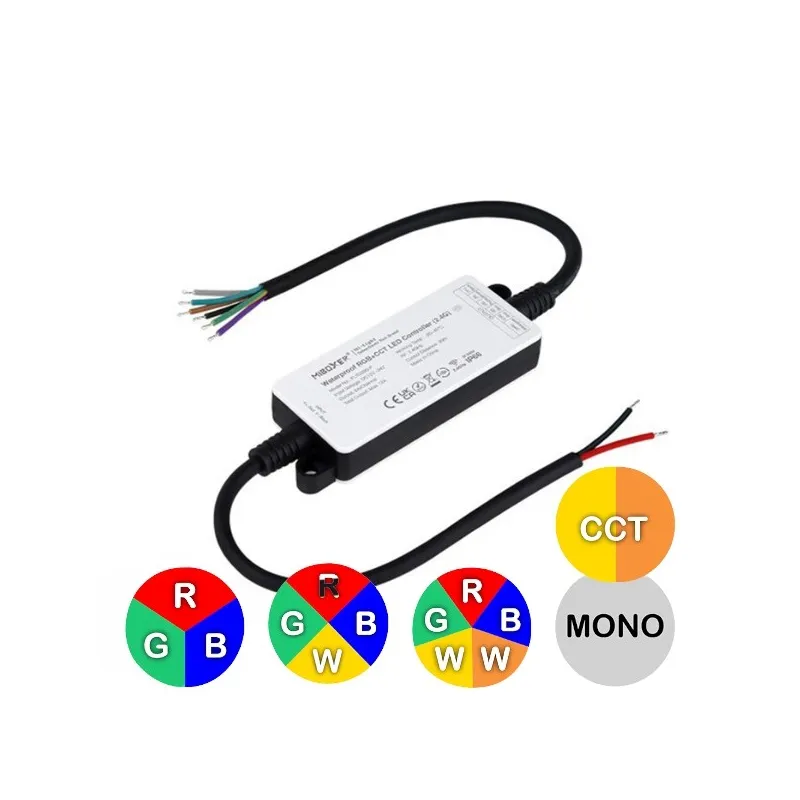 Contrôleur multizones 5 en 1 12A 12/24V étanche