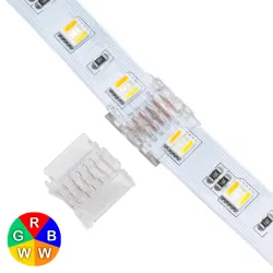 Connecteur droit RGB +...