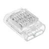 Mini connecteur électrique 6 fils vers 6 fils 12/24/48V 4.5A