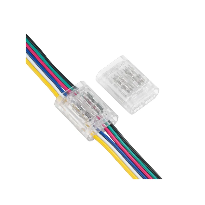 Mini connecteur électrique 6 fils vers 6 fils 12/24/48V 4.5A