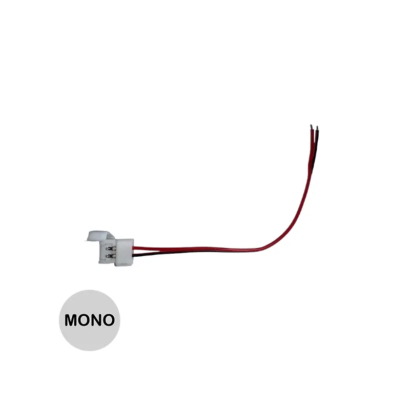 Connecteur ruban mono nu SMD IP20 vers 2 fils 5A