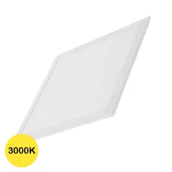 Panneau LED 300x300, 18W,  carré encastrable, fixation filin