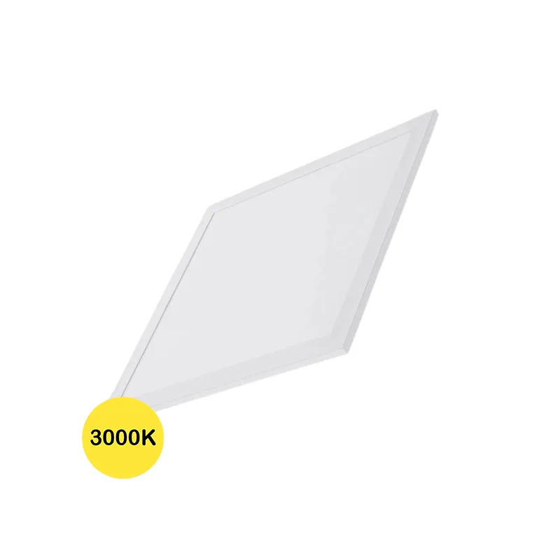 Panneau LED 300x300, 18W,  carré encastrable, fixation filin