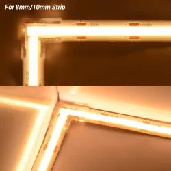 Connecteur COB ou SMD en L IP20 3.5A sans coupure de lumière