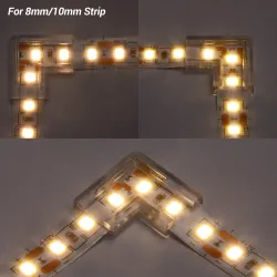 Connecteur COB ou SMD en L IP20 3.5A sans coupure de lumière