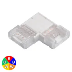 Connecteur RGB + blanc variable en L 5A