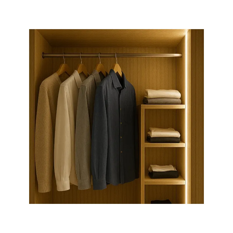 Pack pour penderie blanc chaud 2,5 mètres