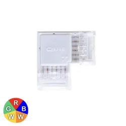 Connecteur RGB + blanc variable en L 5A