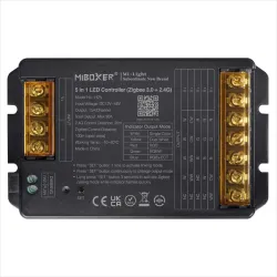 Contrôleur 30A Zigbee multizones 5 en 1 RGB, RGBW, RGB + blanc variable 12/48V