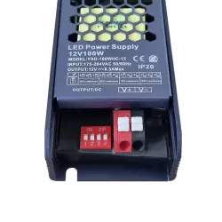 Alimentation metalbox 12V 8.33A 100W compact