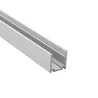 Profilé 1 mètre alu pour néon plat LED 6mm