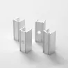 Profilé 2cm alu pour néons plats LED SF 6mm