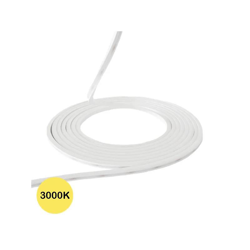 Néon flexible LED plat 24V 6x6mm 5 mètres
