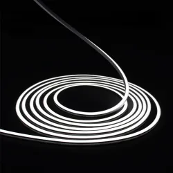 Néon flexible LED plat 24V 6x6mm 5 mètres