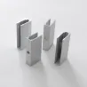 Profilé 2,5cm alu pour néons plats LED SF 4mm