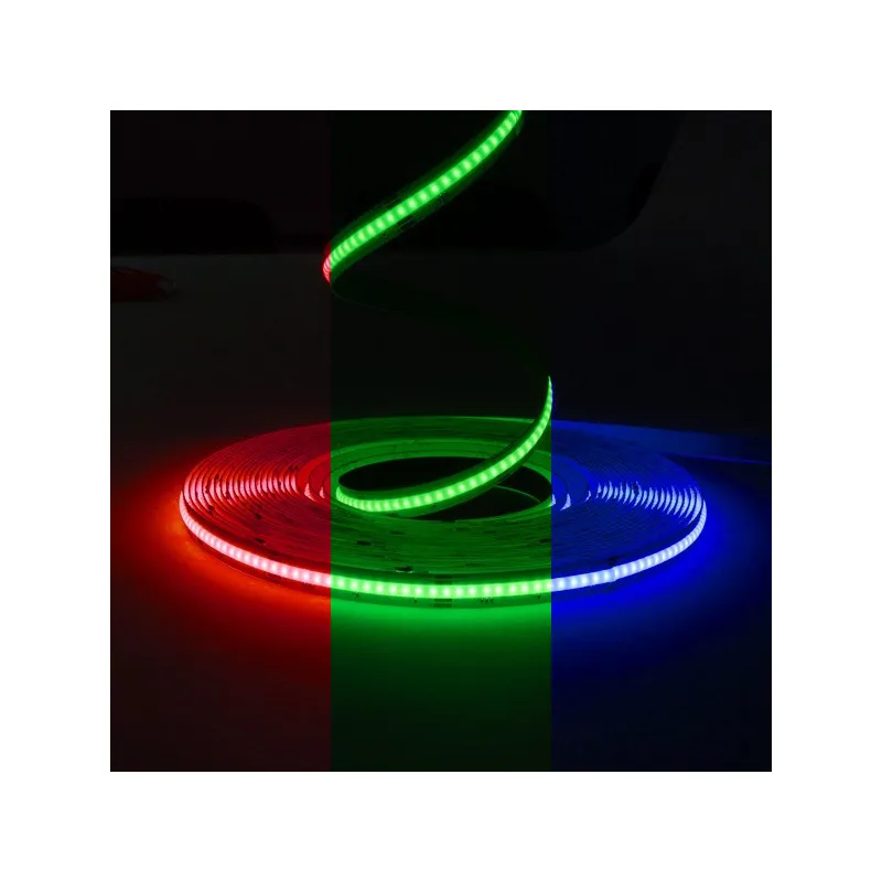 Ruban LED 24V COB RGB 5/10M