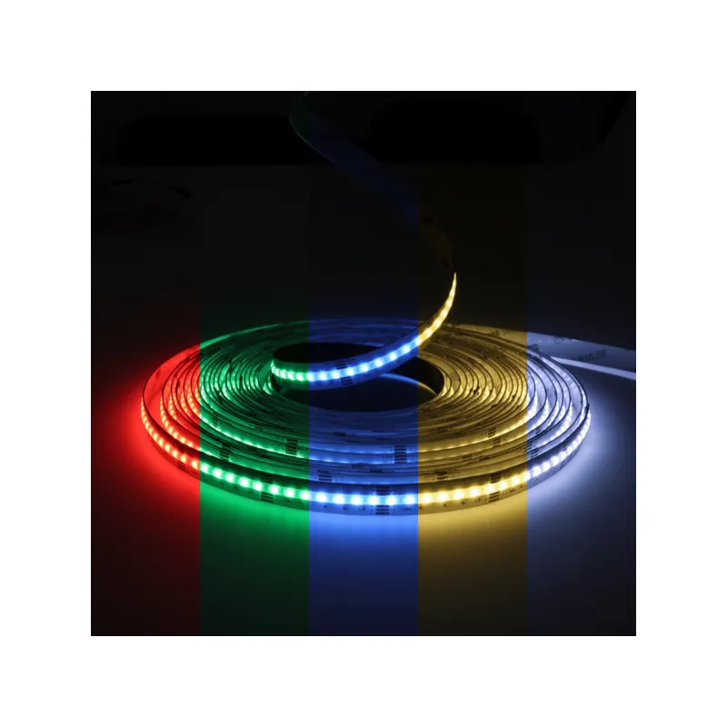 Ruban LED 24V COB RGB + blanc variable 5/10M