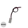 Connecteur ruban mono 10 mm vers 2 fils SMD ou COB IP20 5A