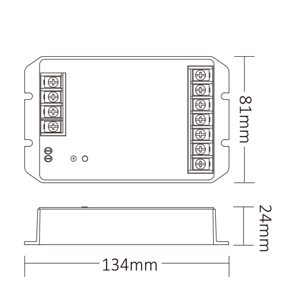 dimensions contrôleur 30A