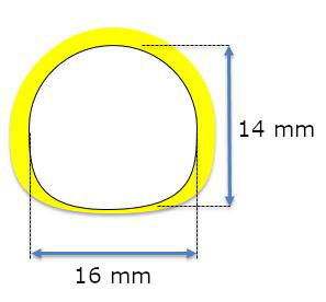 dimensions neon flexible 360
