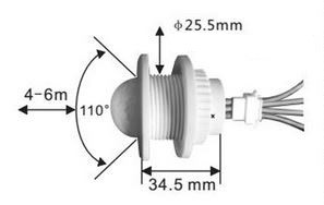 schéma détecteur plafond