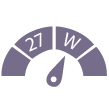 27W