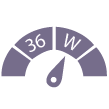 36W