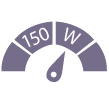 150W