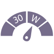 30W
