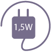 1.5 watts