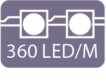 360 LED/m