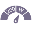 200W
