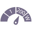 1200W