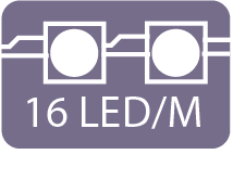 16 LED/m