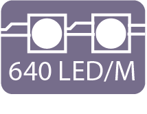 640 LED/m