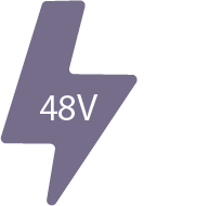 48 volts continu
