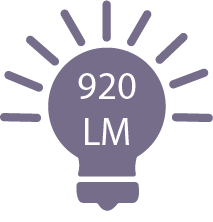 920 lumens