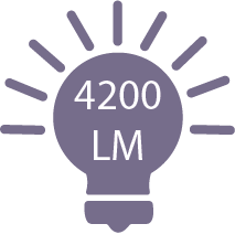 4200 lumens