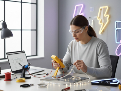 Que faire en cas de panne d'un ruban LED ou d'un néon LED ?