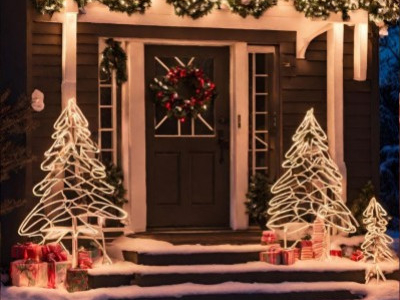 Noël éclatant : transformez votre maison avec des néons LED festifs